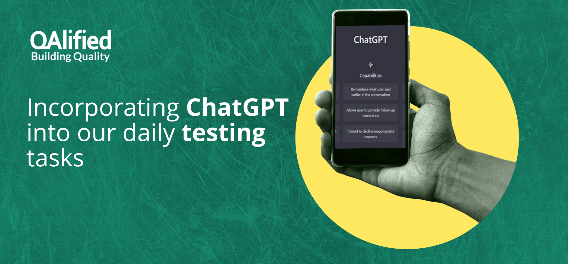 Incorporating ChatGPT into Our Daily Testing Tasks